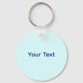 神秘的な人魚の妖精の紫色の生き物セラミックタイル キーホルダー (裏面)