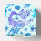 神秘的な人魚の妖精の紫色の生き物セラミックタイル フェイバーボックス (上部)