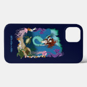 神秘的な人魚の海洋幻想 ブルーシー・ライフ Case-Mate iPhoneケース (裏面 (横))