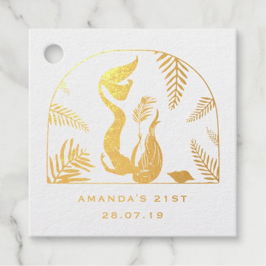 神秘的な人魚 フェイバータグ (正面)