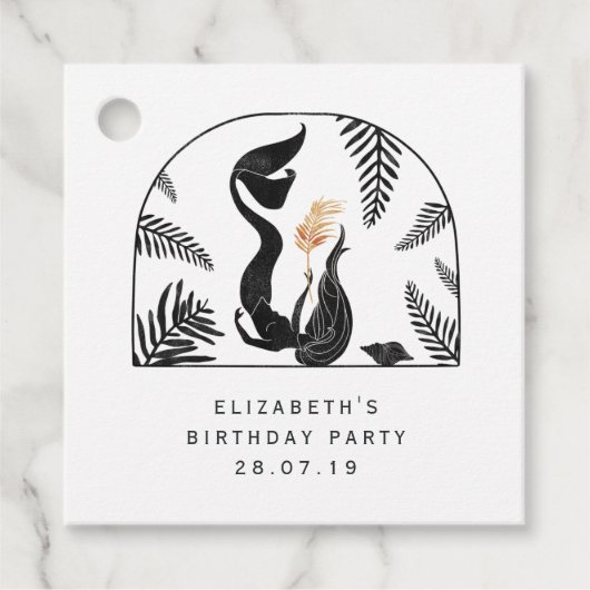 神秘的な人魚 フェイバータグ (正面)