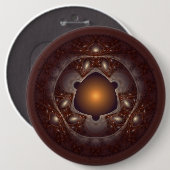 神秘的な光沢パターン 缶バッジ (正面&裏面)