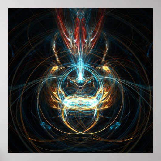 神秘的な光 – ポスター (正面)