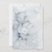 神秘的な冬 |フローラフレ結婚ーム 招待状 (裏面)