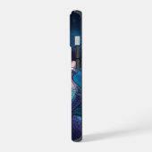 神秘的な出会い iPhone 15ケース (左側面)