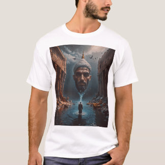 神秘的な出現:水の中でスピリチュアルが目覚める Tシャツ