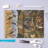 神秘的な出生, 1500サンドロ・ボッティチェリ 薄葉紙 (クラフト)