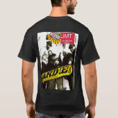 神秘的な動き2基本的な黒Tシャツ Tシャツ (裏面)