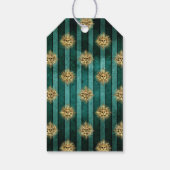 神秘的な占い師サーカスパーティー ギフトタグ (裏面)