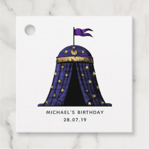 神秘的な占い師サーカスパーティー フェイバータグ