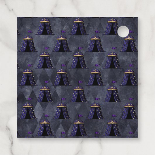 神秘的な占い師サーカスパーティー フェイバータグ (裏面)