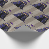 神秘的な占い師サーカスパーティー ラッピングペーパー (角)