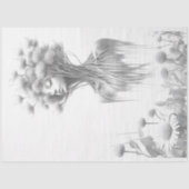 神秘的な地球スピリットマザー自然W5デコページ 薄葉紙 (正面)