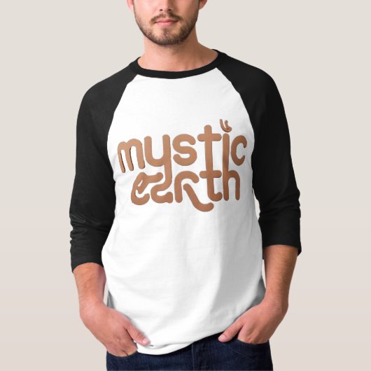 神秘的な地球 Tシャツ (正面)