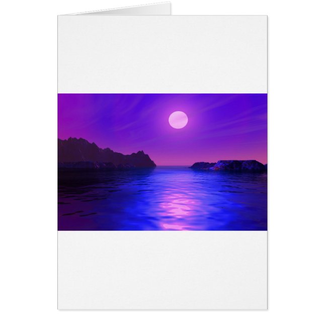 神秘的な夕日 (正面)