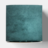 神秘的な夕暮れ星 |深いティール(緑がかった色)グリーンネオングロー フェイバーボックス (上部)