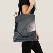 神秘的な夜空 トートバッグ (クローズアップ)