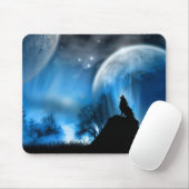 神秘的な夜 マウスパッド (マウス)