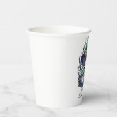 神秘的な夢のようなキノコの赤ちゃんシャワー 紙コップ (右)