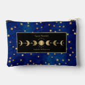 神秘的な天体の星 月相タロット オラクル アクセサリーポーチ (裏面)