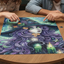 神秘的な天体の魔女 ジグソーパズル