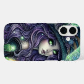神秘的な天体の魔女 Case-Mate iPhoneケース (裏面 (横))
