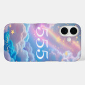 神秘的な天使の数555 – 神の変化 Case-Mate iPhoneケース (裏面 (横))