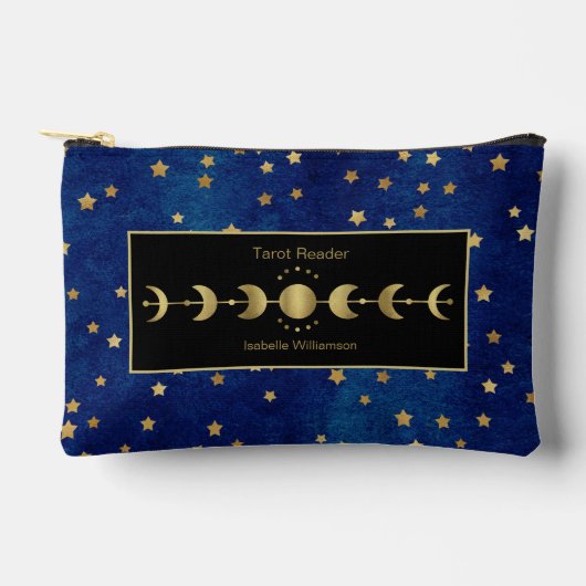 神秘的な天星月相タロットOracle アクセサリーポーチ (正面)