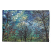 神秘的な天空の森 枕カバー (裏面)