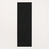 神秘的な天空の金ゴールド ヨガマット (裏面)