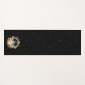 神秘的な天空の金ゴールド ヨガマット (正面(横))