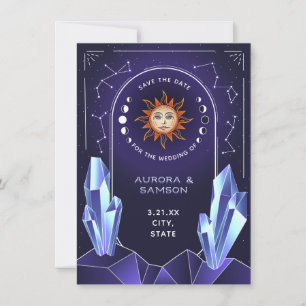 神秘的な太陽のイベント日付を保存 セーブザデート