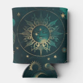 神秘的な太陽クーラーボックススタイリッシュ- & Functional 缶クーラー (裏面)