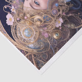 神秘的な女性デコペティッシュペーパー 薄葉紙 (詳細)