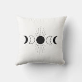 神秘的な女性 クッション (裏面)