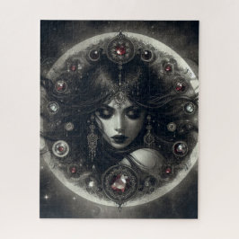 神秘的な女性 ジグソーパズル