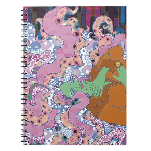 神秘的な女性 ノートブック (正面)