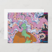 神秘的な女性 ポストカード (正面/裏面)