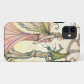 神秘的な妖精とドラゴンの幻想芸術 Case-Mate iPhoneケース (裏面(横))