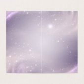 神秘的な妖精とバイオレットバラ | サンキューカード (内部フラット)