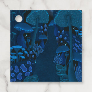 神秘的な妖精のキノコの森 フェイバータグ