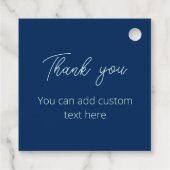 神秘的な妖精のキノコの森 フェイバータグ (裏面)