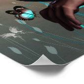 神秘的な妖精のポスター(妖精の国) ポスター (角)