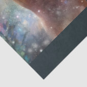 神秘的な妖精の女の子と馬のデコパージュ 薄葉紙 (詳細)