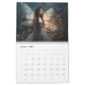 神秘的な妖精ファンタジー妖精女性2024 カレンダー (1月 2027)