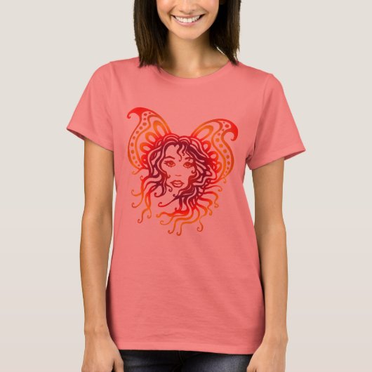 神秘的な妖精–3 Tシャツ (正面)
