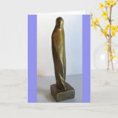 神秘的な姿 カード (黄色い花)