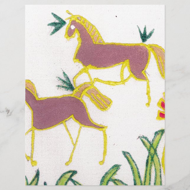 神秘的な威厳：きらめく色合いの双子のユニコーン (正面)