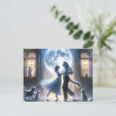 神秘的な子猫踊り ポストカード (スタンド正面)