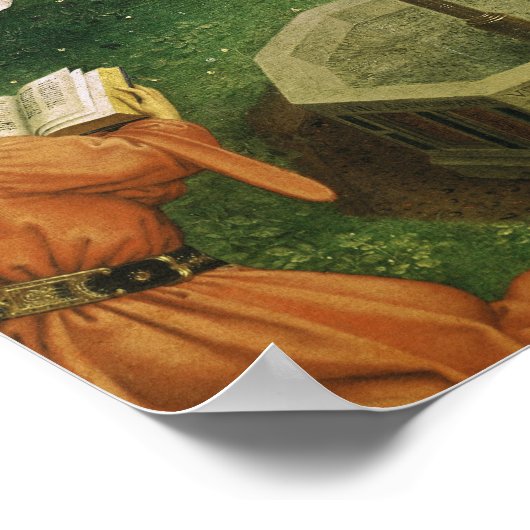 神秘的な子羊の崇拝のコピー ポスター (角)